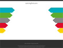 Tablet Screenshot of carvingfork.com